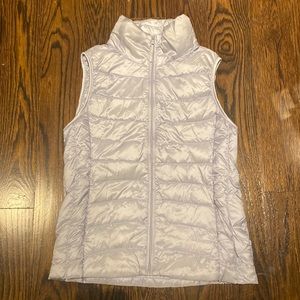 Uniqlo, women’s lightweight vest, XS (ice-blue)